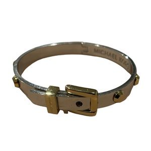 Michael Kors Silver/Gold Buckle Bangle (with dust bag)